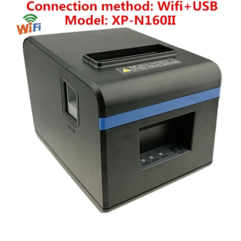Brand New Original Mini Thermal POS 80mm Receipt Bill Printer Automatic Cutting Restaurant Supermarket Store Use