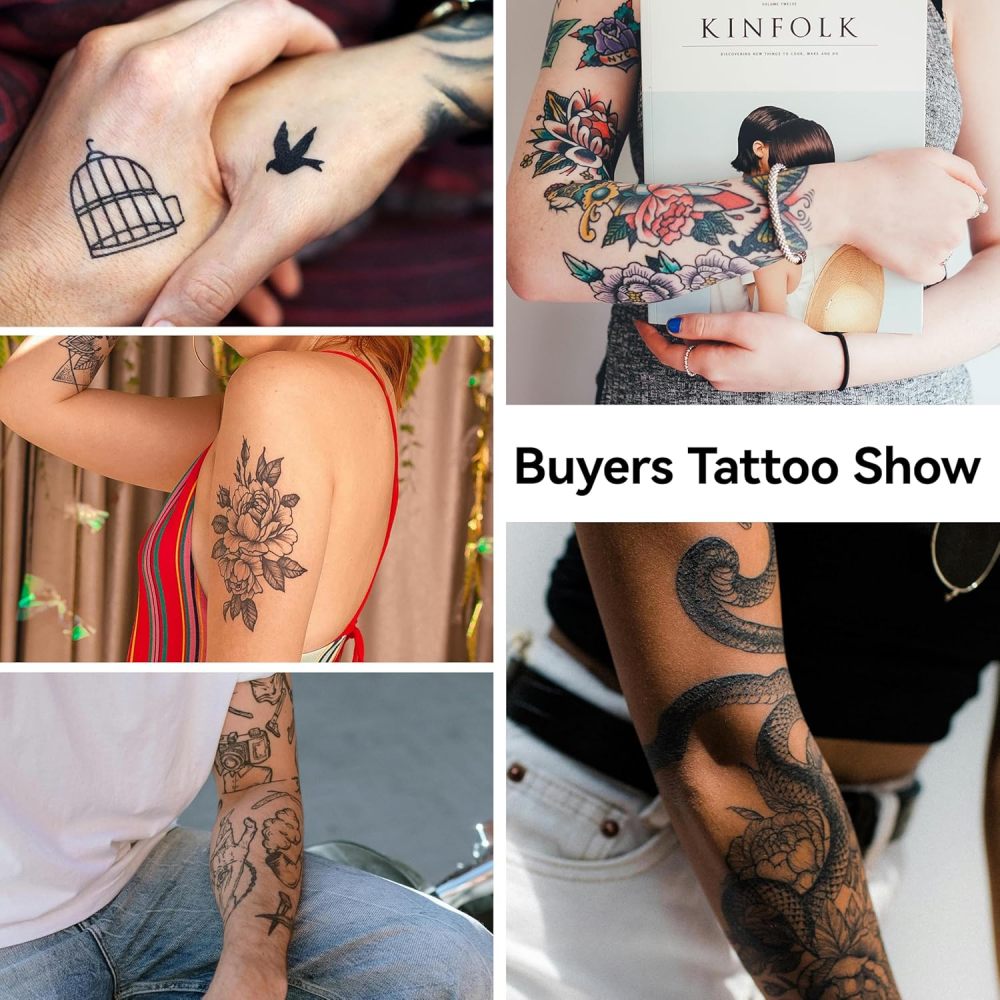 A46 Tattoo Stencil Printer, Wireless Thermal Tattoo Printers with Stencil Paper,Portable Tattoos Printer Compatible with Phone Pad and PC