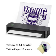 D80 add 10 Tattoo Paper