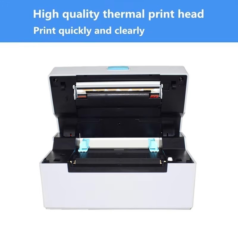NEKING USB Shipping Label Printer, Commercial Grade 4x6 Thermal Label Printer for Shipping Packages, High Speed Custom Sticker Label Maker for Small Business, Supports Android iPhone Windows MacOS