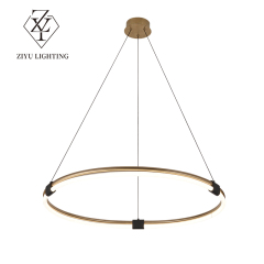 Post-modern simple living room chandelier Nordic personality restaurant designer lamps