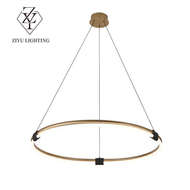 Post-modern simple living room chandelier Nordic personality restaurant designer lamps