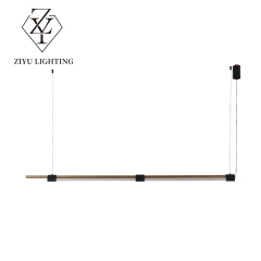 Minimalist dining room long chandelier modern designer creative lights