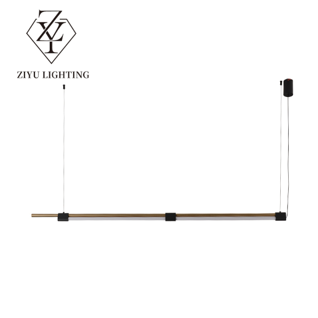 Minimalist dining room long chandelier modern designer creative lights
