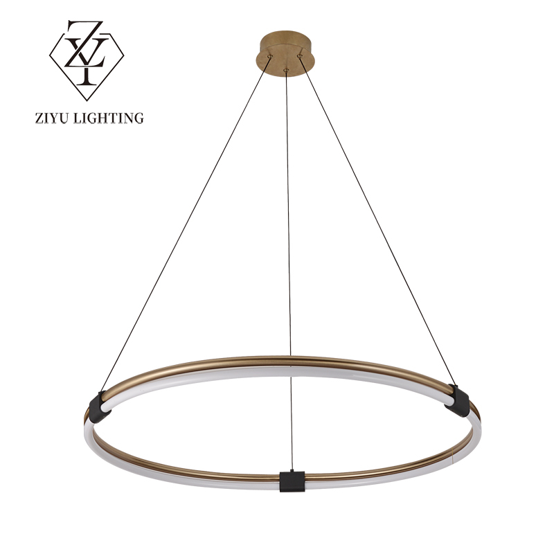 Post-modern simple living room chandelier Nordic personality restaurant designer lamps