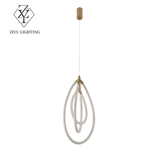 Post-modern designer simple living room wall decoration bedroom bedside villa duplex, aisle, silicone chandelier