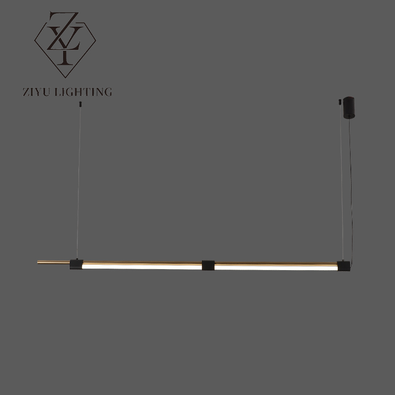 Minimalist dining room long chandelier modern designer creative lights