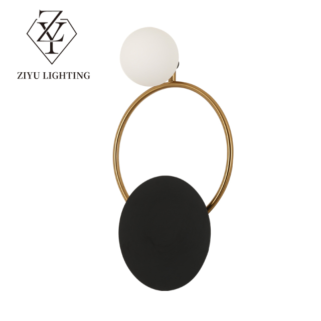 Nordic post-modern light luxury wall lamp simple creative personality dining room background wall bedroom bed decoration wall lamp