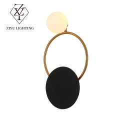 Nordic post-modern light luxury wall lamp simple creative personality dining room background wall bedroom bed decoration wall lamp