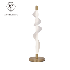 Modern simple restaurant Cafe bar Front desk living room Study Spiral bar minimalist creative lamp