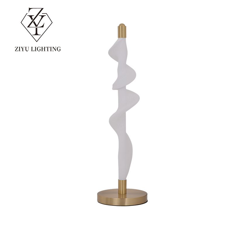 Modern simple restaurant Cafe bar Front desk living room Study Spiral bar minimalist creative lamp