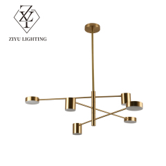 Post-modern light luxury simple designer art personality creative dining room chandelier