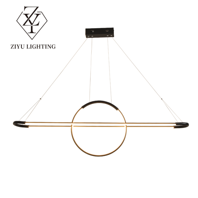 Postmodern restaurant chandelier modern simple Nordic lamps creative dining room minimalist art bar table lamp