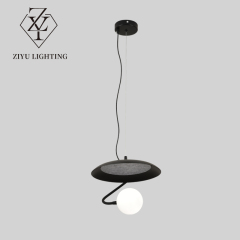 Simple personality restaurant floor lamp fashion art aisle stair lamp postmodern home interior lamp