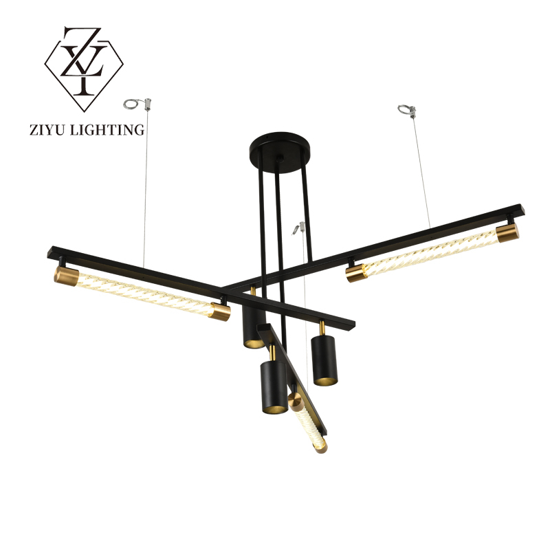 Living room chandelier Nordic postmodern light luxury designer minimalist art restaurant lamps