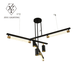 Living room chandelier Nordic postmodern light luxury designer minimalist art restaurant lamps