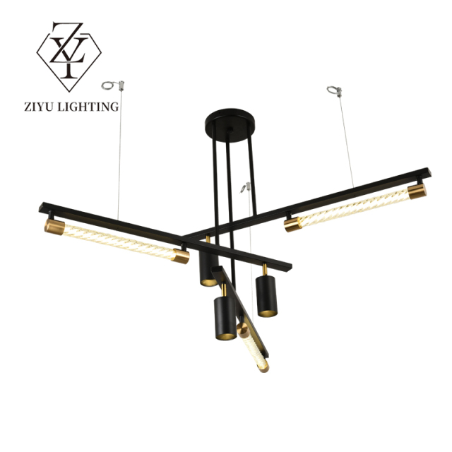 Living room chandelier Nordic postmodern light luxury designer minimalist art restaurant lamps