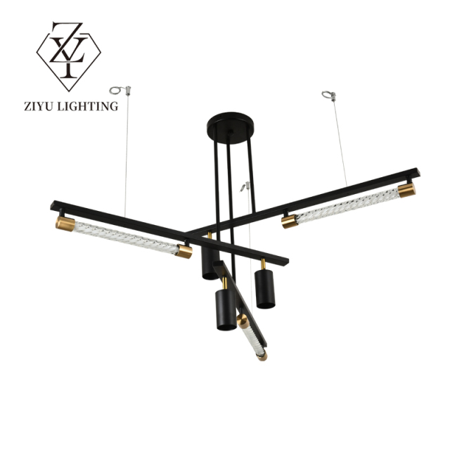 Living room chandelier Nordic postmodern light luxury designer minimalist art restaurant lamps