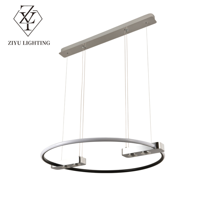 Nordic restaurant chandelier designer creative modern simple living room model room bedroom study round chandelier