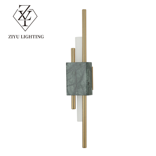Nordic post-modern marble living room background wall lamp aisle bedroom bedside lamp