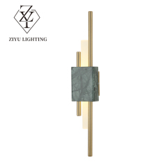 Nordic post-modern marble living room background wall lamp aisle bedroom bedside lamp