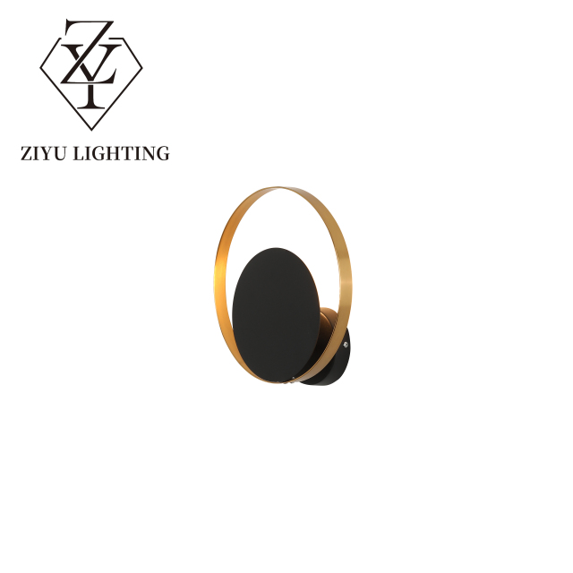 Nordic postmodern corridor wall lamp retro light luxury staircase wall lamp hotel bedroom bedside wall lamp