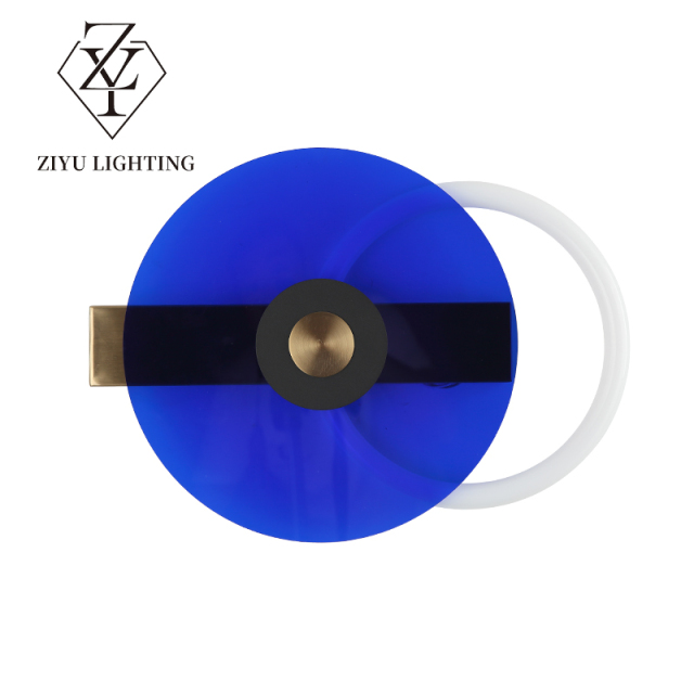 Nordic creative CD record light wall lamp living room sofa background wall personality bedroom pendant light