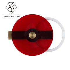 Nordic creative CD record light wall lamp living room sofa background wall personality bedroom pendant light