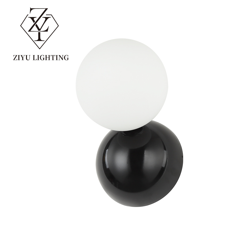 Nordic simple modern creative color bedroom bed wall lamp children's room cartoon cute corridor wall light
