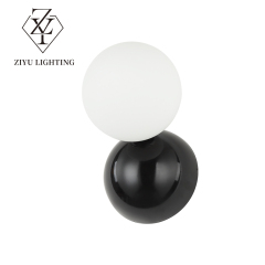 Nordic simple modern creative color bedroom bed wall lamp children's room cartoon cute corridor wall light