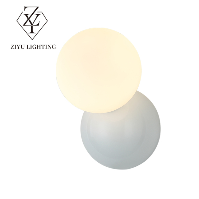 Nordic simple modern creative color bedroom bed wall lamp children's room cartoon cute corridor wall light