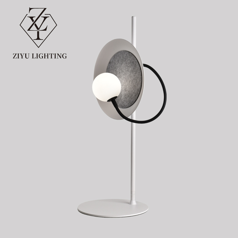 Nordic light luxury bedside lamp hotel model room villa designer lamps personalized decoration bedroom study lamp