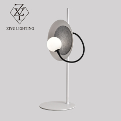Nordic light luxury bedside lamp hotel model room villa designer lamps personalized decoration bedroom study lamp