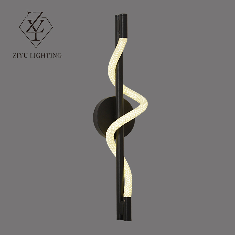 Retro light luxury living room background wall light bedroom bedside light creative personality hotel staircase wall hanging light
