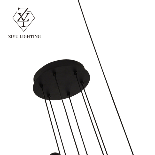 Post-modern restaurant large living room chandelier simple restaurant art designer light luxury Nordic chandelier