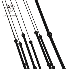 Post-modern restaurant large living room chandelier simple restaurant art designer light luxury Nordic chandelier