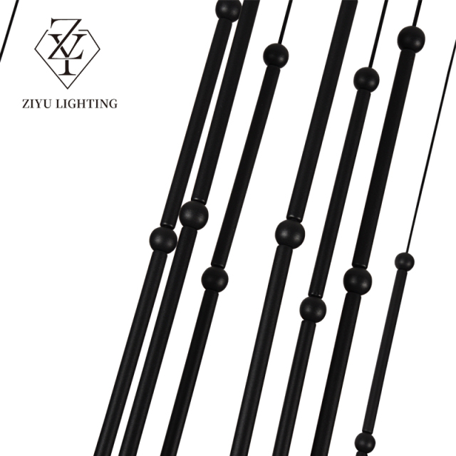 Post-modern restaurant large living room chandelier simple restaurant art designer light luxury Nordic chandelier