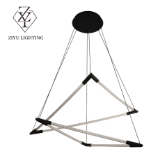 Simple creative geometric chandelier designer model room bar restaurant Cafe study studio living room chandelier