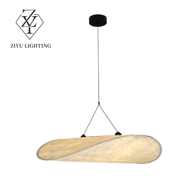 Modern simple chandelier living room bedroom dining room bar lamp Creative designer Homestay silk lamp