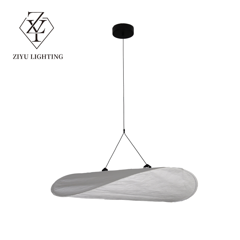 Modern simple chandelier living room bedroom dining room bar lamp Creative designer Homestay silk lamp