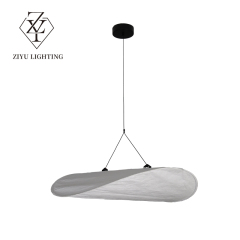 Modern simple chandelier living room bedroom dining room bar lamp Creative designer Homestay silk lamp