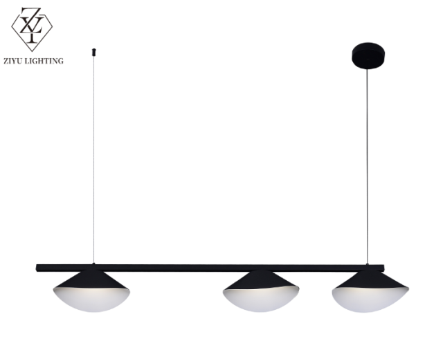 Nordic master bedroom bedside pendant lamp, modern and simple hanging line lighting fixture