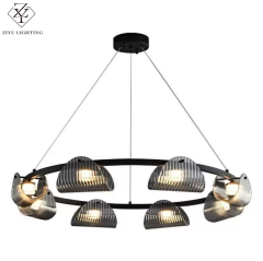 Italian minimalist living room pendant light, modern minimalist circular design, bedroom dining room lighting fixtures