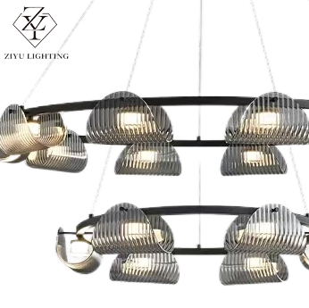 Italian minimalist living room pendant light, modern minimalist circular design, bedroom dining room lighting fixtures