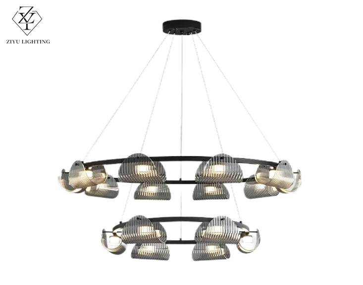 Italian minimalist living room pendant light, modern minimalist circular design, bedroom dining room lighting fixtures