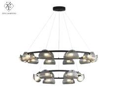 Italian minimalist living room pendant light, modern minimalist circular design, bedroom dining room lighting fixtures