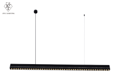 Long strip linear light, entrance hall, living room, household surface mounted grille light, LED deep cup anti glare surface mounted spotlight