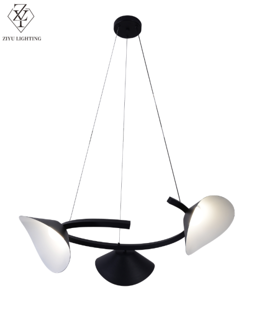 Nordic master bedroom bedside pendant lamp, modern and simple hanging line lighting fixture