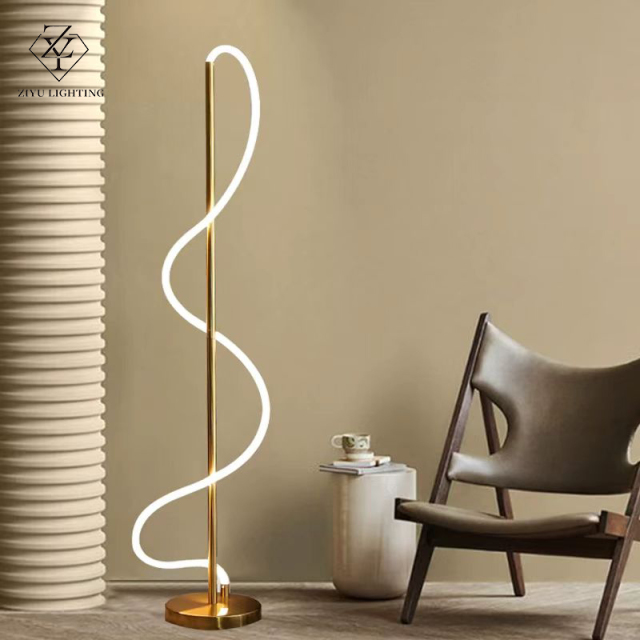 Living room floor lamp，floor lamp beside the sofa，atmosphere-creating  floor lamp，nordic style bedroom floor lamp