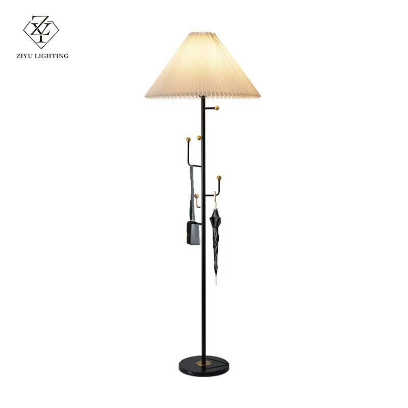 Nordic garment hanger floor lamp，light luxury style Living room floor lamp，floor lamp beside the sofa，atmosphere-creating  floor lamp， bedroom standing lamp